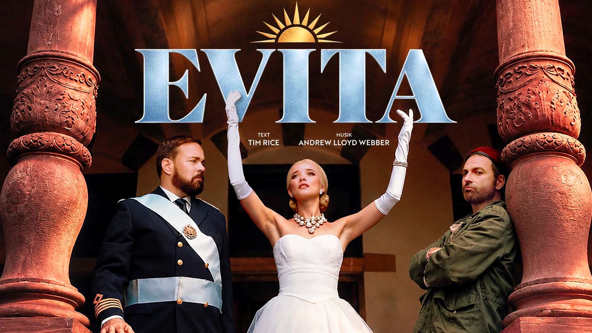 Musikalen Evita, Dalhalla. 13-14/8